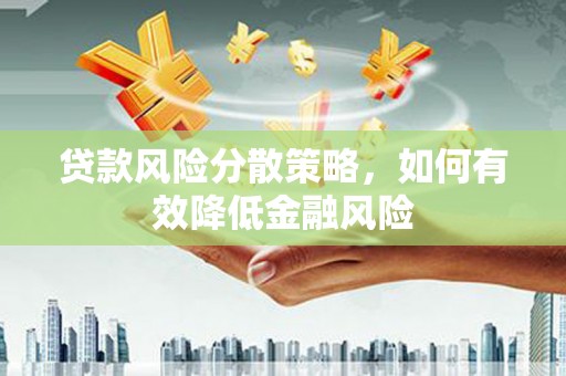 东山贷款风险分散策略，如何有效降低金融风险