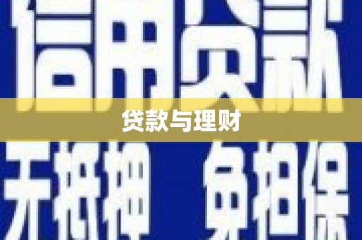 东山贷款与理财