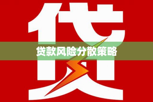 东山贷款风险分散策略