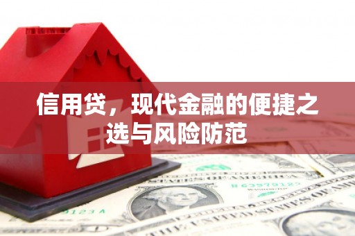 东山信用贷，现代金融的便捷之选与风险防范
