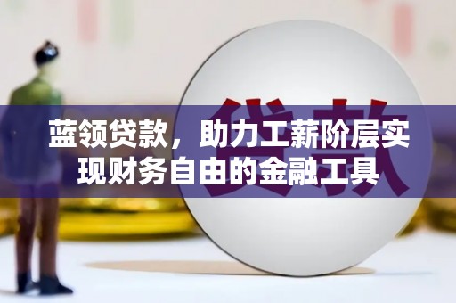东山蓝领贷款，助力工薪阶层实现财务自由的金融工具